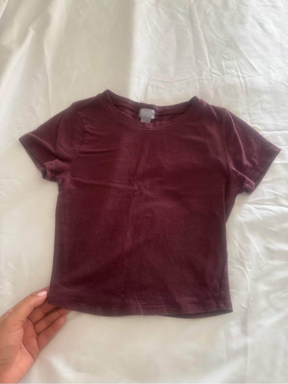 Girls Short Sleeve Crew Tee